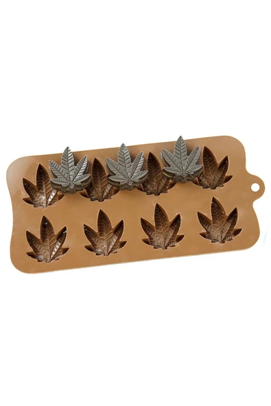 Siliko World Silikon Çikolata Kalıbı Yaprak Modeli - 2