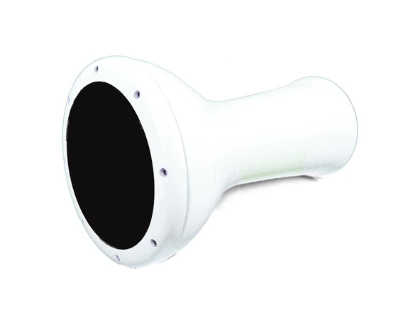 DDBD28WH Darbuka Döküm Boru Desenli Beyaz - Resim 2