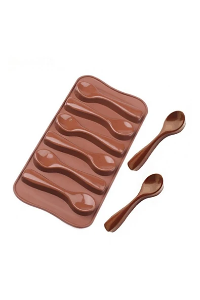 Siliko World Çikolata Kalıbı Kaşık - Resim 2