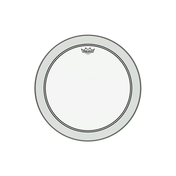 REMO POWERSTROKE® P3 CLEAR 18 inç Kick Derisi ürün görseli