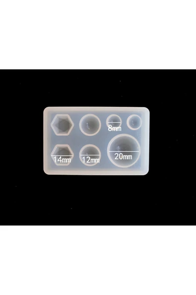 Siliko World Epoksi Kolye Küpe Kalıbı - 4