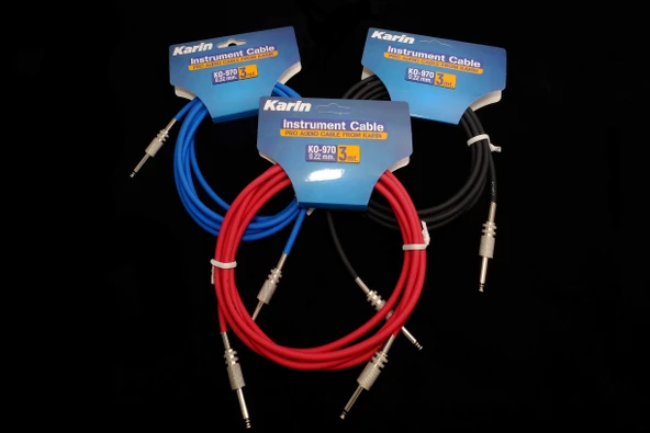 KO970 - 3 Metre Enstruman Kablosu (Kırmızı) ürün görseli