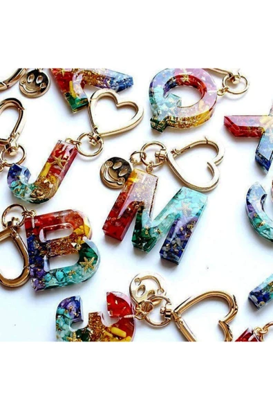 Hobizubi Reçine Epoksi Kalıp - Harfler - 220 - 3