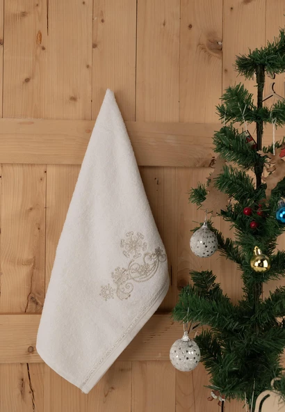 Pamuklu 2'li 40x70 cm Modern & Şık Hediyelik Havlu Seti Baveno - Resim 4