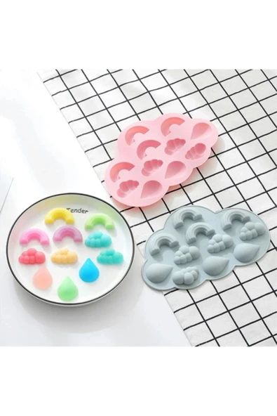 Siliko World Unicorn Silikon Çikolata Kalıbı