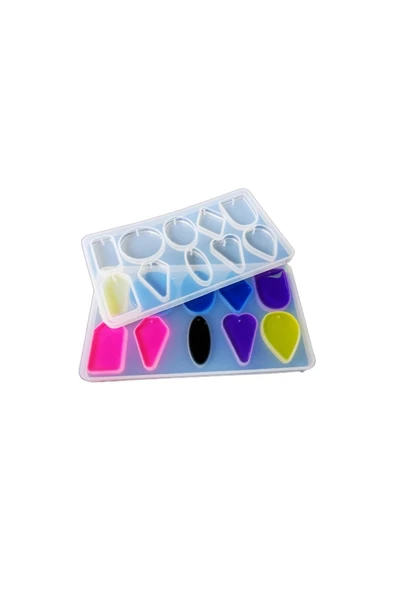 Siliko World Çoklu Kolye Reçine Epoksi Kalıp