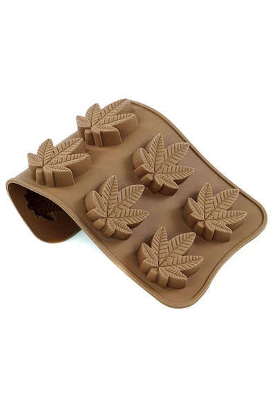 Siliko World Silikon Çikolata Kalıbı Yaprak Modeli - 5