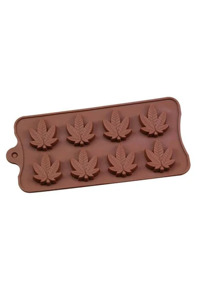Siliko World Silikon Çikolata Kalıbı Yaprak Modeli - 6