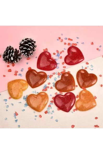 Siliko World Çoklu Kalp Reçine Epoksi Ve Sabun Kalıbı - 3