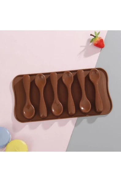Siliko World Çikolata Kalıbı Kaşık - Resim 3