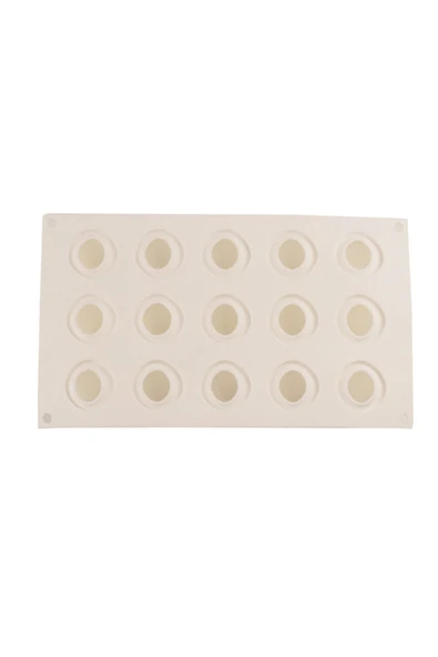 Siliko World Çilek Desenli Silikon Kek Jöle Sabun Çikolata Mum Kek Kalıbı - 6