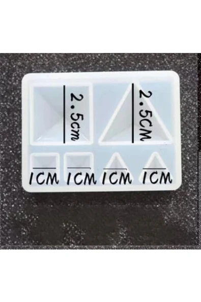 Siliko World Silikon Epoksi Çoklu Kolye Ve Küpe Kalıbı - 4