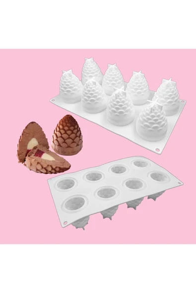 Siliko World Mum Sabun Pasta Jöle Kalıbı - 2