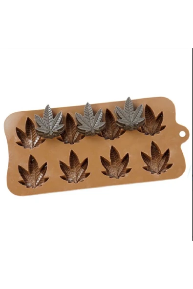 Siliko World Silikon Çikolata Kalıbı Yaprak Modeli - 7