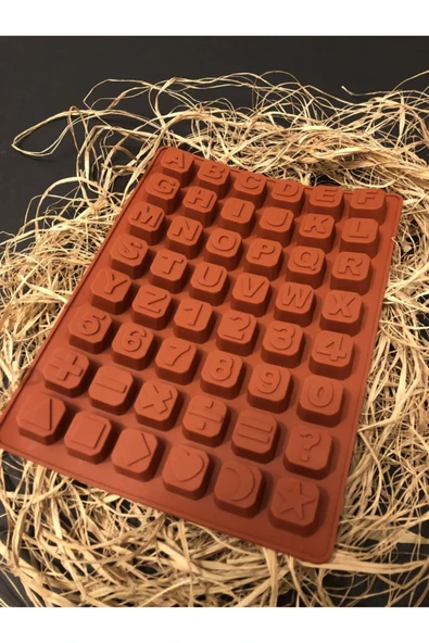 PASTANYA Harf Sayı Semboller Çikolata Kalıbı