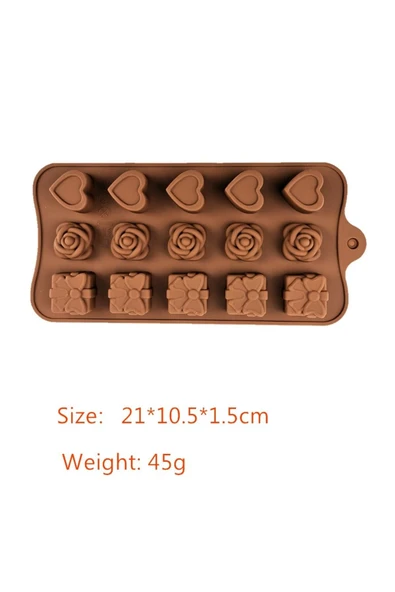 Siliko World Silikon Çikolata Kalıbı