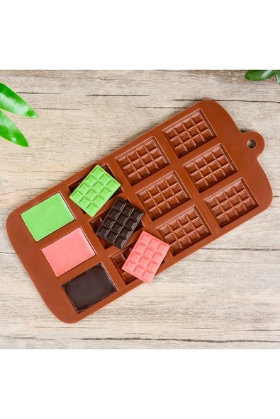 Siliko World Çikolata Kalıbı Mini Tablet - Resim 3