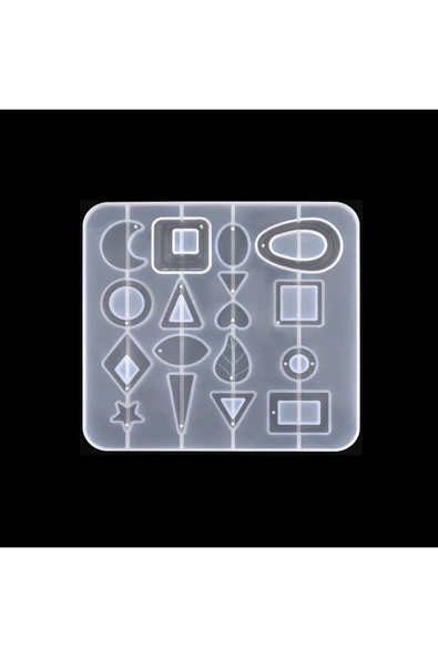Siliko World Epoksi Silikon Çoklu Küpe Takı Kalıbı