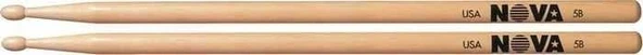 VICFIRTH N5B BAGET NOVA 5B WOOD, HICKORY, 16"x0.595", MED ürün görseli