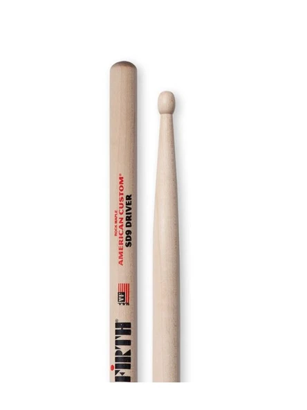 VICFIRTH SD9 BAGET AMERICAN CUSTOM, GENERAL DRUM STICKS - Resim 2