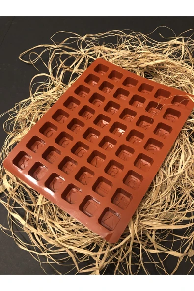 PASTANYA Harf Sayı Semboller Çikolata Kalıbı - 3