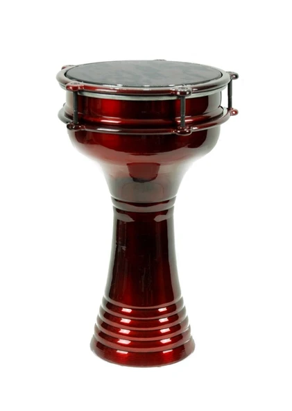 DAB20WR Darbuka Alüminyum 20 X 37 Bordo - 1