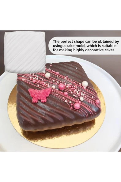 Siliko World Silikon Kek Pasta Kalıbı - 4