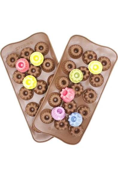 Siliko World Silikon Çikolata Jöle Buz Kalıbı