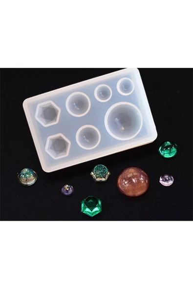Siliko World Epoksi Kolye Küpe Kalıbı