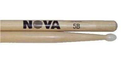 VICFIRTH N5BN BAGET NOVA 5B NYLON TIP, HICKORY, 16"x0.595" ürün görseli