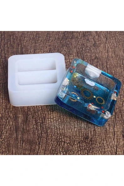 Siliko World Silikon Epoksi Reçine Kalıbı Küllük - Resim 5