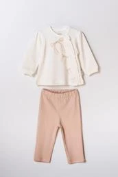 Bebek Alt Üst Takım  %100 Organik Pamuk , Bebek - Yenidoğan- csy8155 - 2