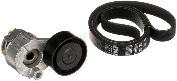 Renault Alternator Gergi Kiti Clio III Fluence Kangoo Laguna III Megane II III Modus Scenic II 1,5dci K4m - Gates K016pk1198 ürün görseli