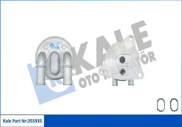 Volvo Yag Sogutucu Volvo S60 II 10> S80 II 10> S90 II 17> V40 14> V60 I  15> V70 III 13> V90  16> Xc40 17> - Kale 355935 ürün görseli