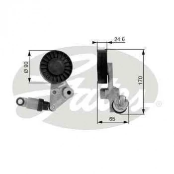 Opel Alternator Gergi Rulmanı (kutuklu) Astra F G 2,0dti Vecrta B C2,0dti 2,2dci Zafıra Signum Omega B - Gates T38239 ürün görseli