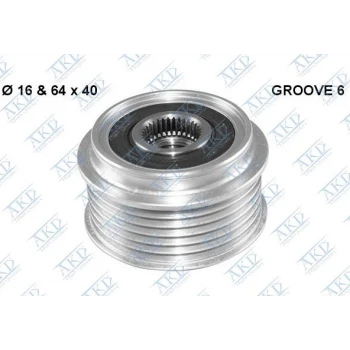 Opel Alternator Kasnagı Z17dth Astra H - Akd Op115133 ürün görseli 1