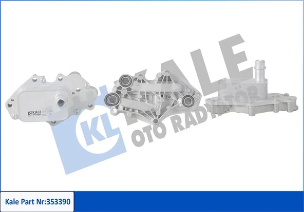 Opel Yag Sogutucu Komple Astra J Astra K İnsignia A Mokka B16dth - Kale 353390 ürün görseli