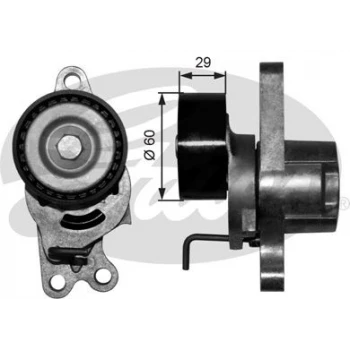 Psa Alternator Gergi Rulmanı (kutuklu) Partner (96 ) P206 (00 ) Berlingo (96 ) Xsara (97 05) 1.4 1.4 16v - Gates T39055 ürün görseli
