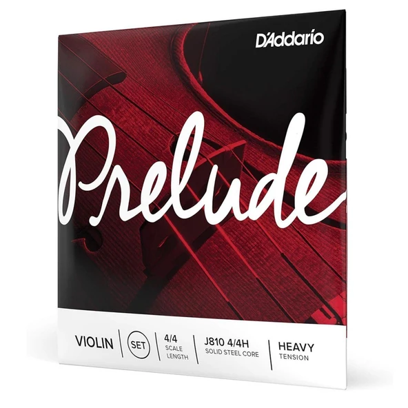 DADDARIO J810H KEMAN TEL SETİ, PRELUDE, 4/4, HEAVY - Resim 3