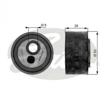 Psa Alternator Gergi Rulmanı Partner Berlingo Boxer Ducato P206 306 406 806 C5 Jumper 2.0hdi 2.0jtd (99 - Gates T36067 ürün görseli