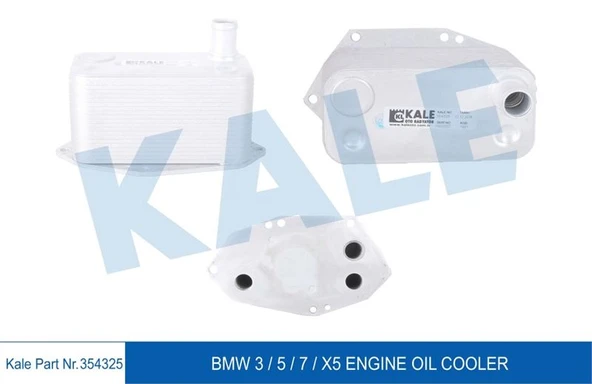 Bmw Yag Sogutucu Bmw M57 D25 D30 E46 E39 E38 E53 - Kale 354325 ürün görseli