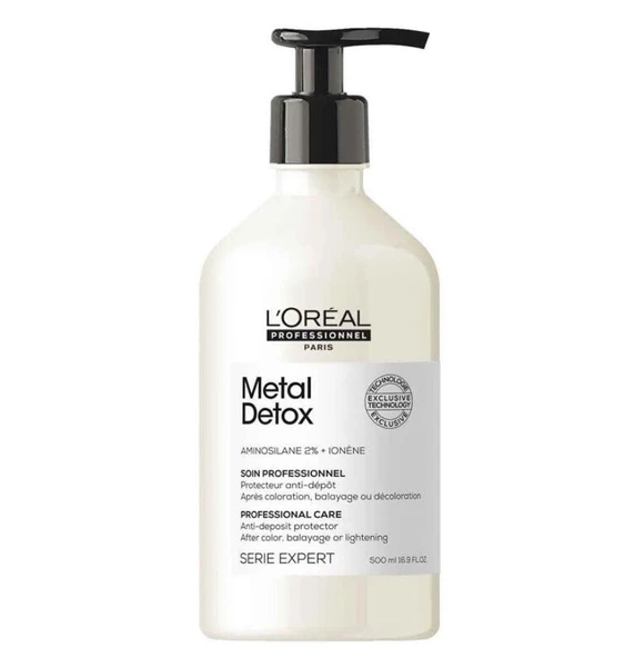 Loreal Professionnel Metal Detox İşlem Görmüş ve Yıpranmış Saçlar İçin Arındırıcı Şampuan 500 Ml