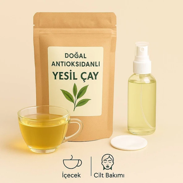 BlackSea Organics Yeşil Çay 100 gr  Güzellik ve Sağlık İçin Detox  Cilt Bakımı Çayı - 2