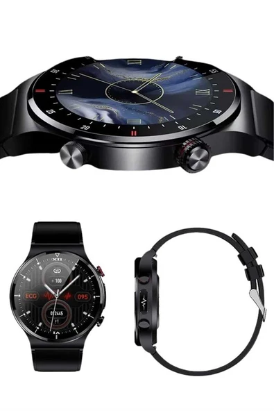 Akıllı Saat Uyku ve Sağlık Takibi NFC Uyumlu Bluetoooth Bağlantılı Android İOS Uyumlu - Resim 4