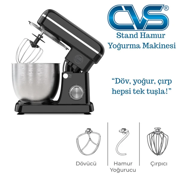 CVS DN 4658 Hamur Yoğurma Makinesi 1300W - 2
