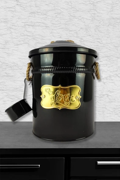 Digithome Çok Amaçlı Kapaklı Saklama Kabı 5 Lt Siyah – 900 – HYT C1-1-156