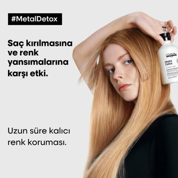 Loreal Professionnel Metal Detox İşlem Görmüş ve Yıpranmış Saçlar İçin Arındırıcı Şampuan 500 Ml - 7