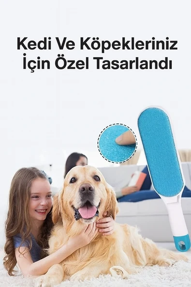 Sihirli 2’li Set Tüy ve Kıl Toplayıcı  Evcil Hayvan Sahiplerinin Kurtarıcısı - 5