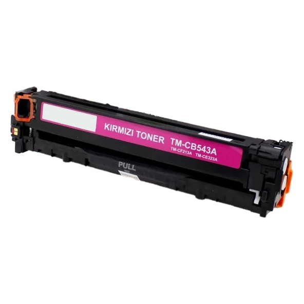 Hp 125A-CB543A Kırmızı Muadil Toner - Resim 2