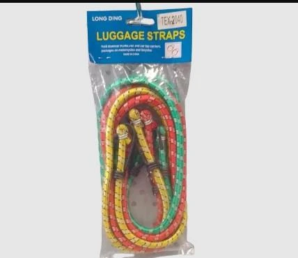 TEX 2040 Geniş Kancalı Oto Araç Araba Bagaj Lastiği Bisiklet Sabitleme Yük Taşıma Kancalı Lastik 3LÜ - 2